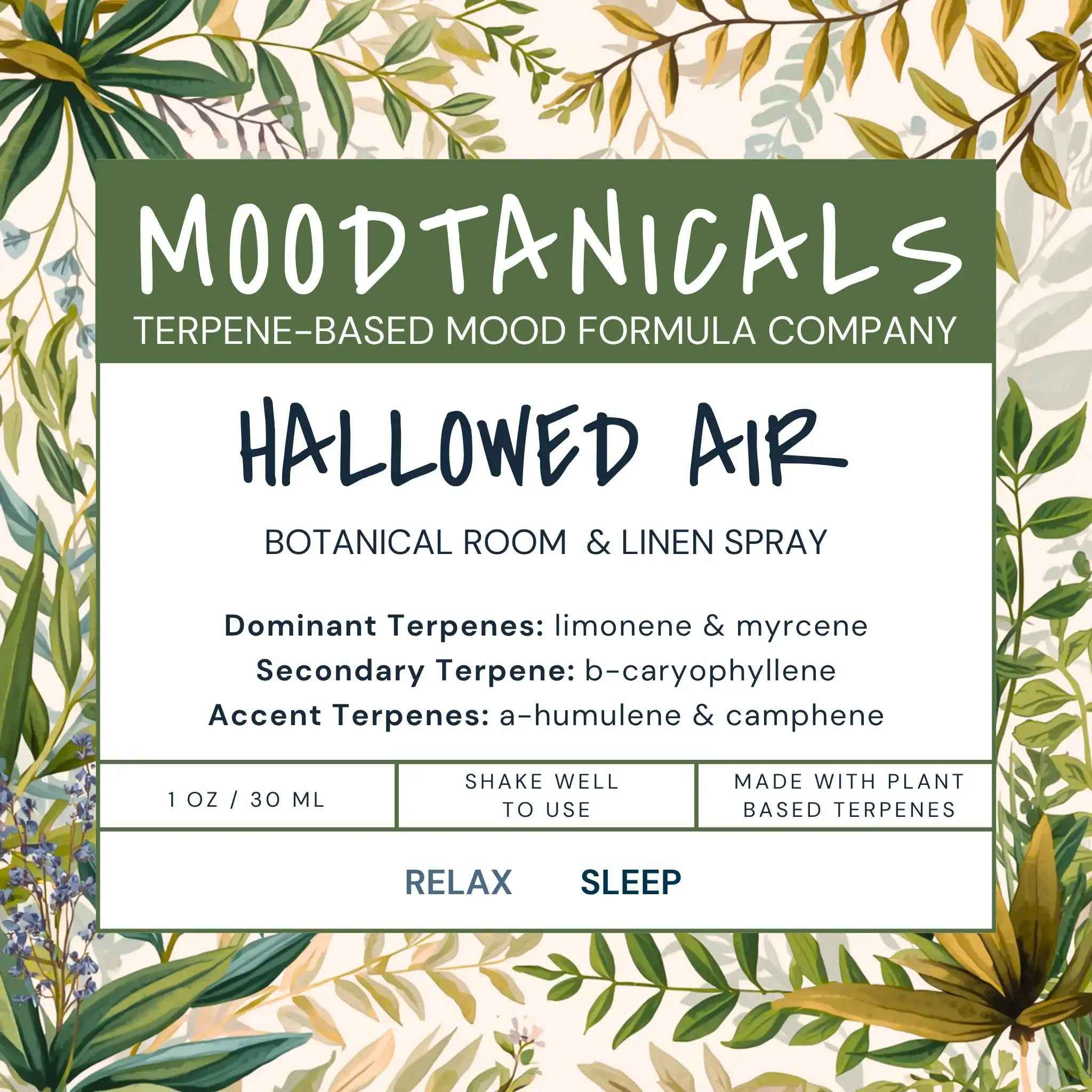 Hallowed AIr Terpene Spray