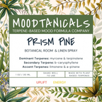 Moodtanicals Prism Pine Botanicals Room & Linen Spray Label